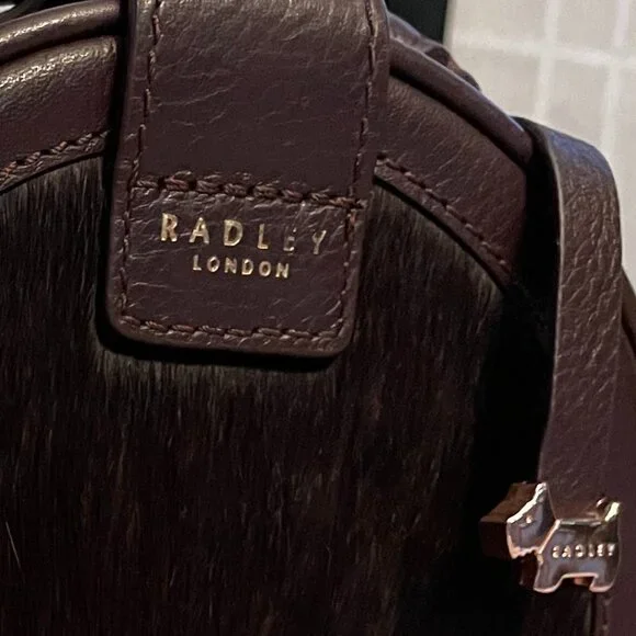 Radley London Witley Circle Calf Hair Crossbody Purse - Picture 4 of 13